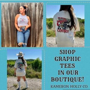 Shop Graphic Tees/ Crops
